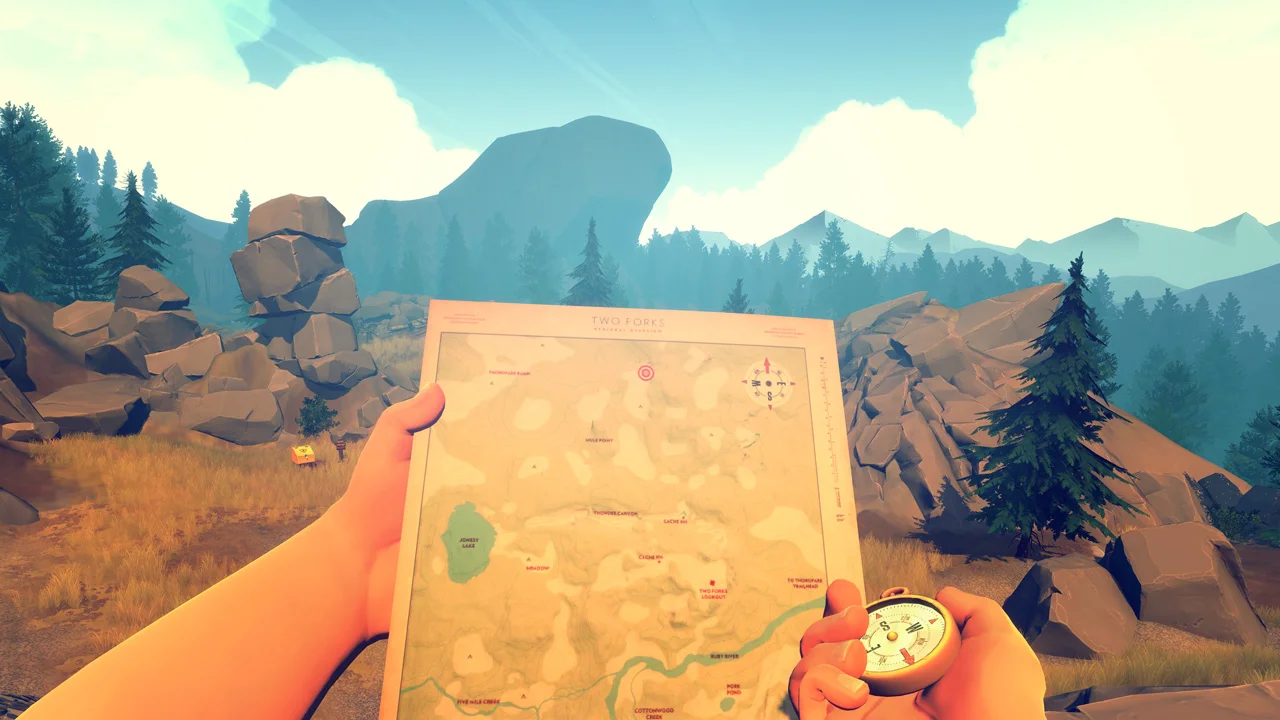 Firewatch gameplay screenshot 3