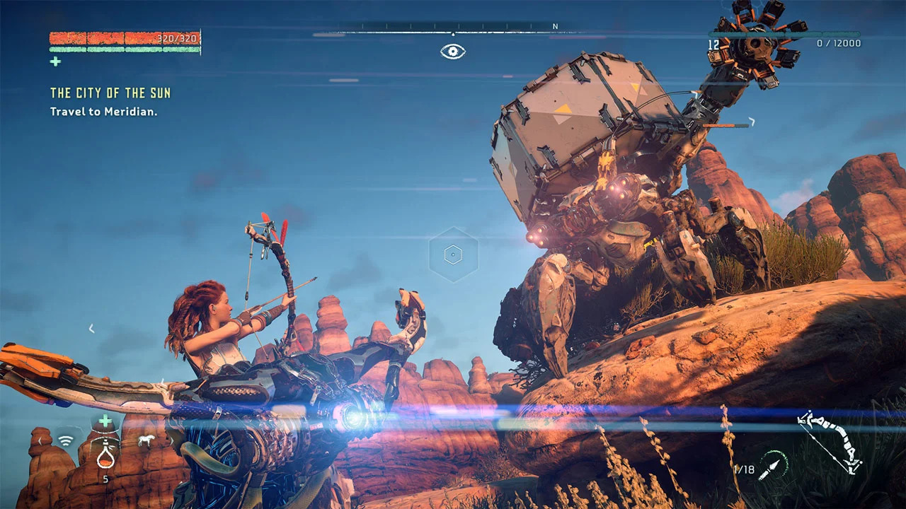 Horizon Zero Dawn gameplay screenshot 1