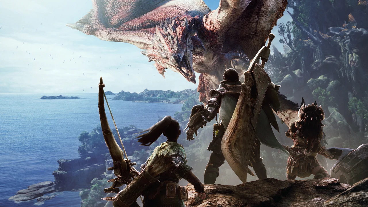 Capa de Monster Hunter: World