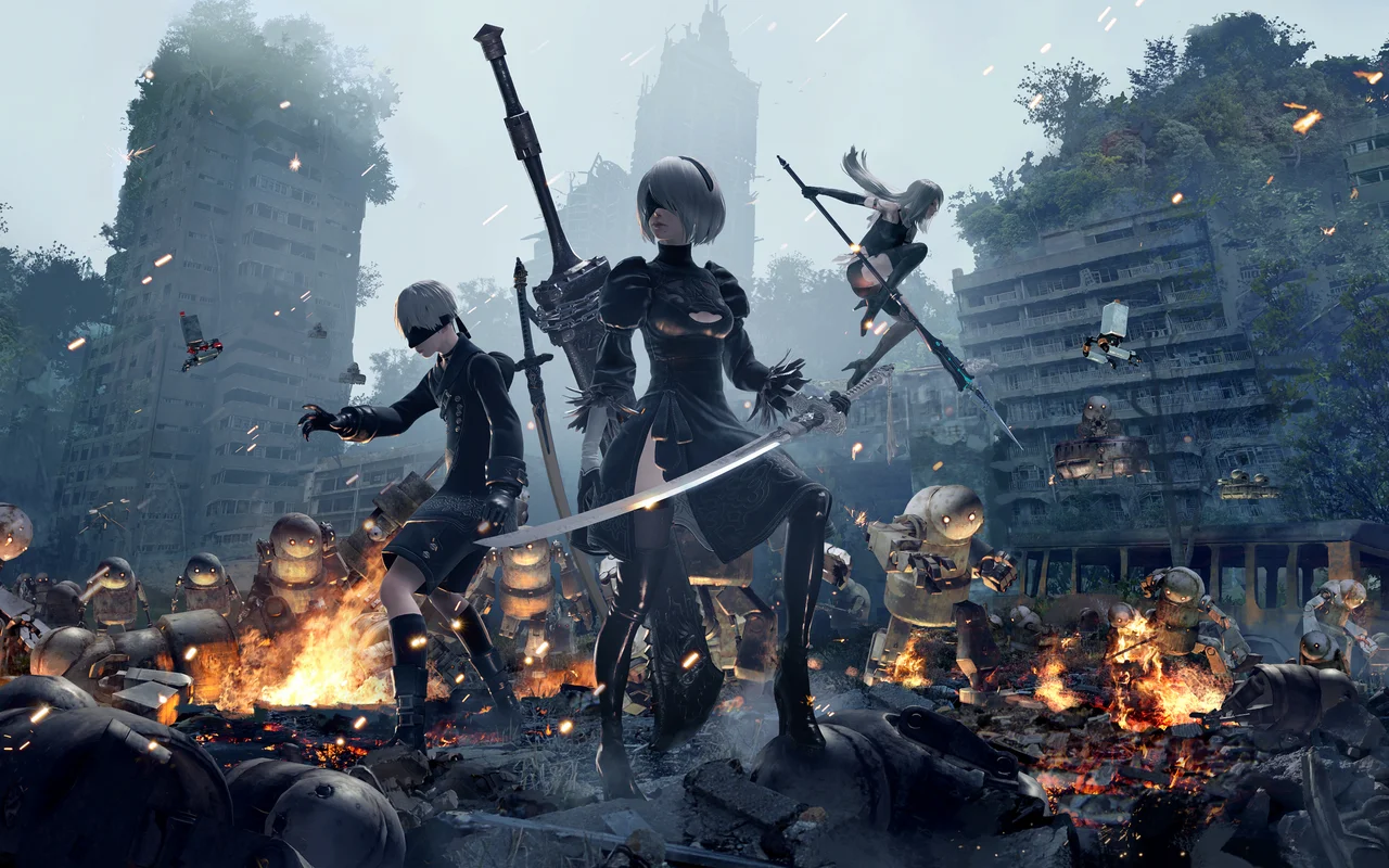 Capa de NieR: Automata