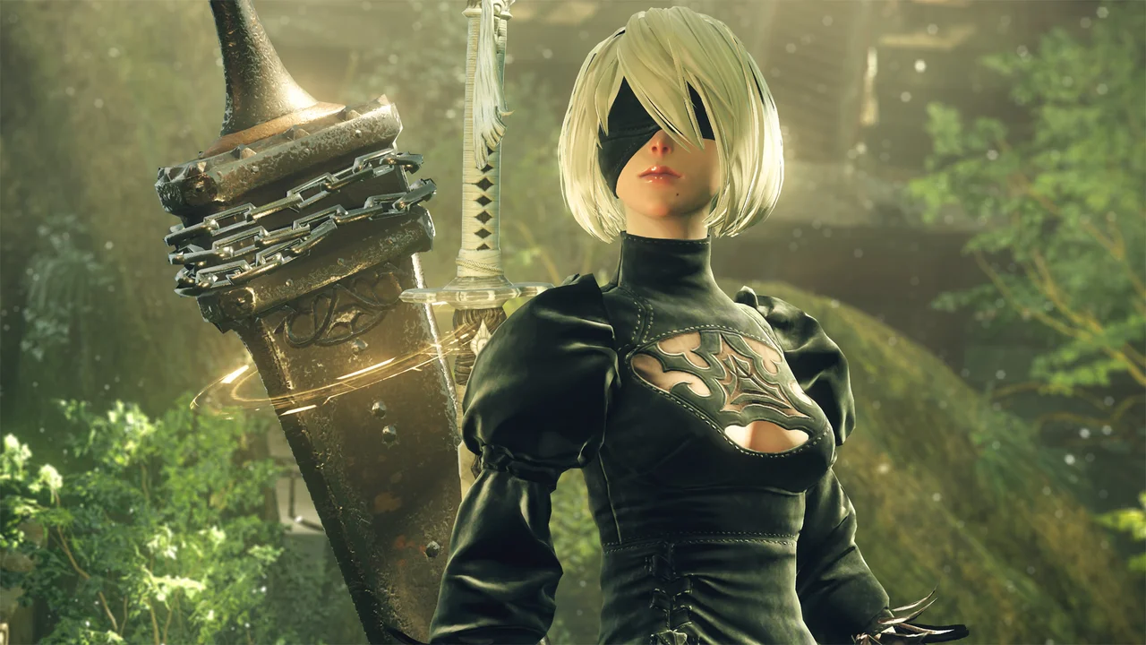 NieR: Automata gameplay screenshot 1