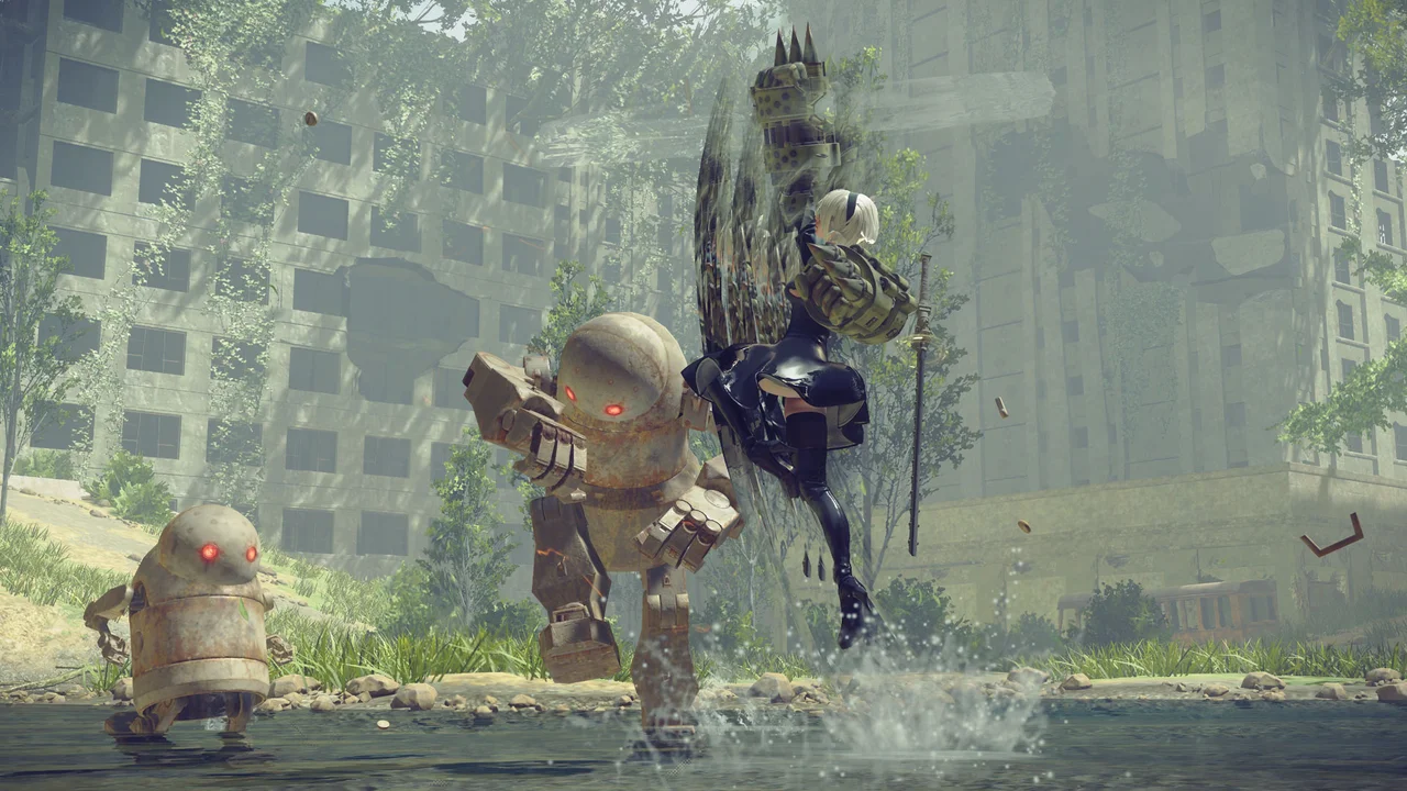 NieR: Automata gameplay screenshot 5