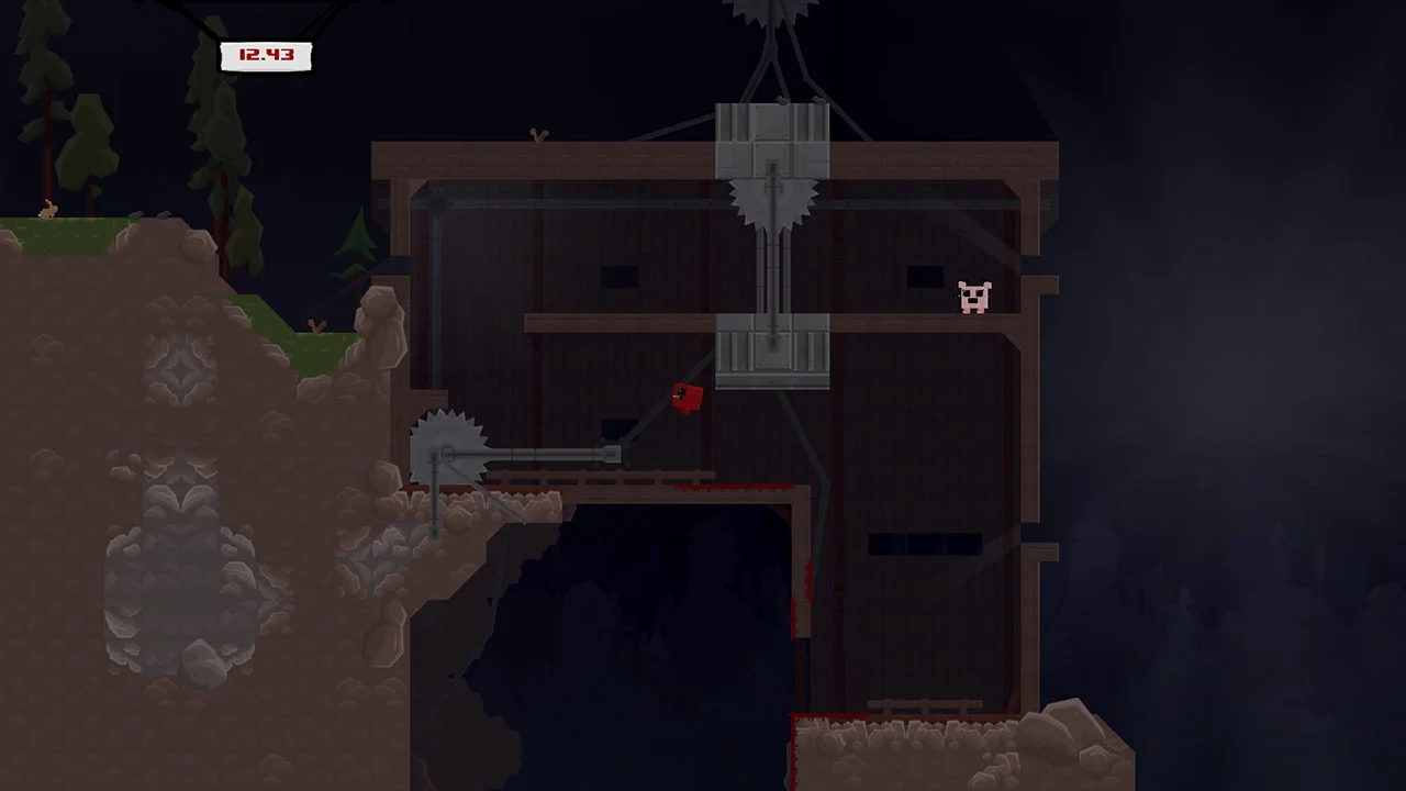 Super Meat Boy gameplay screenshot 0