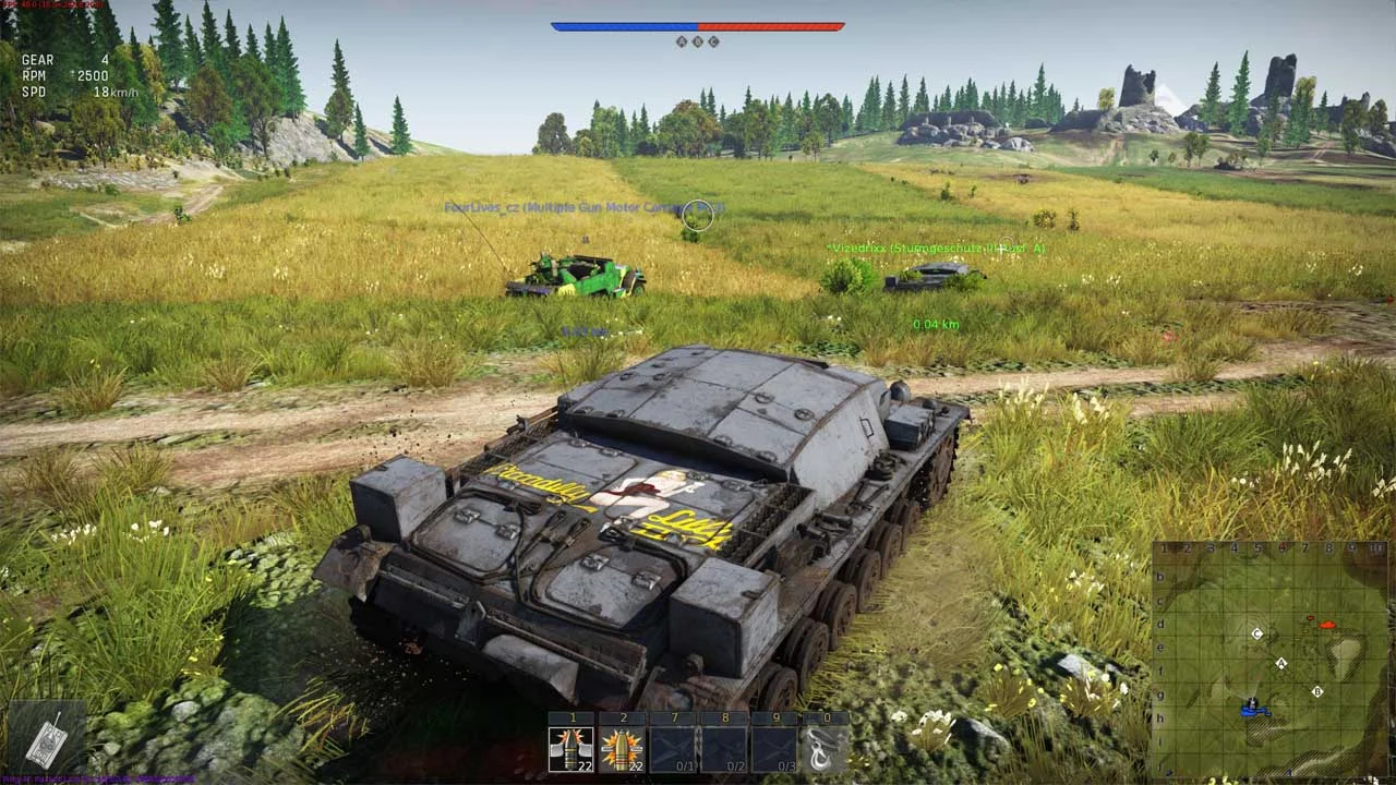 War Thunder gameplay screenshot 1