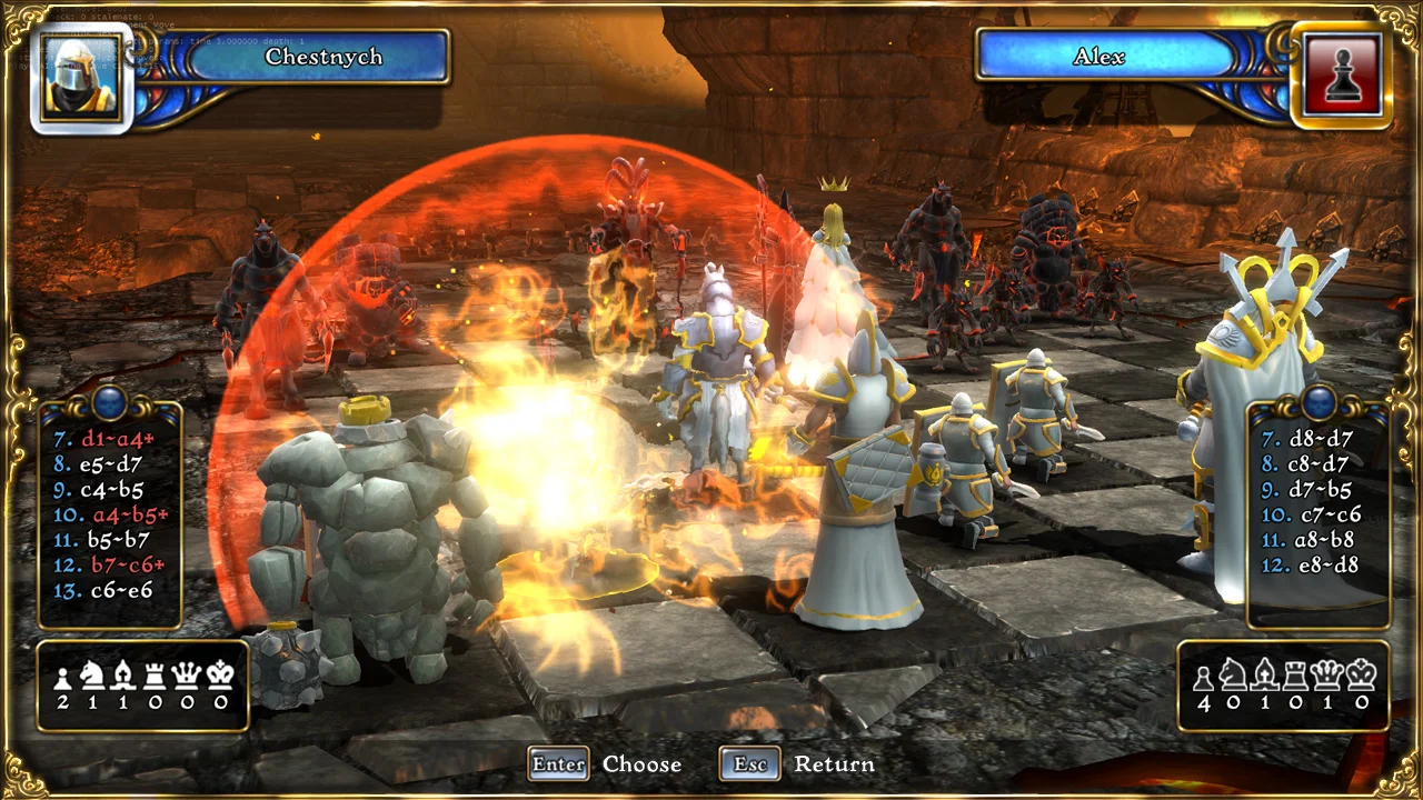 Battle vs Chess gameplay screenshot 2
