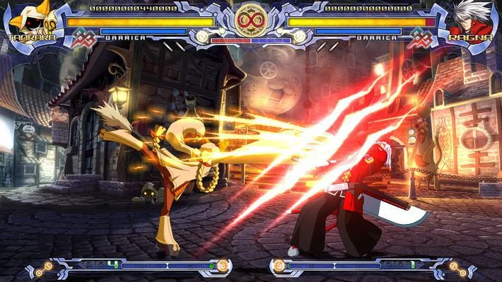 BlazBlue Calamity Trigger gameplay screenshot 1