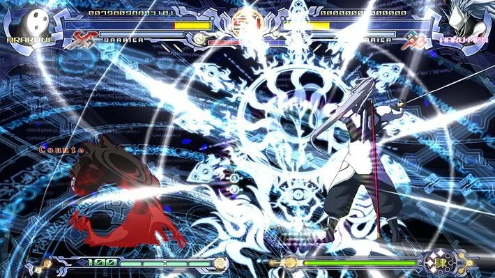 BlazBlue Calamity Trigger gameplay screenshot 3