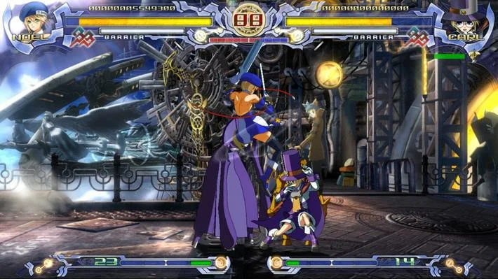 BlazBlue Calamity Trigger gameplay screenshot 4