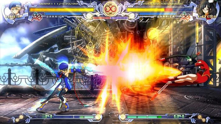 BlazBlue Calamity Trigger gameplay screenshot 5