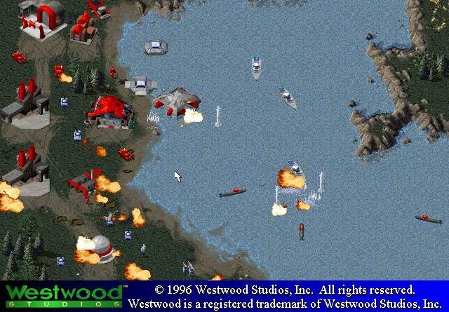 Command & Conquer: Red Alert gameplay screenshot 2