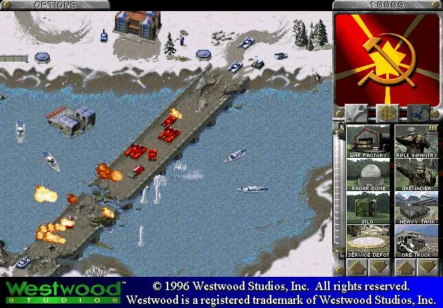 Command & Conquer: Red Alert gameplay screenshot 3