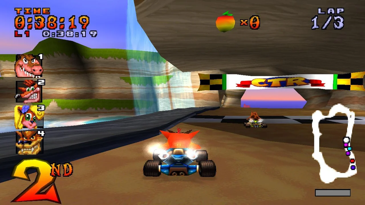 Crash Team Racing gameplay screenshot 1