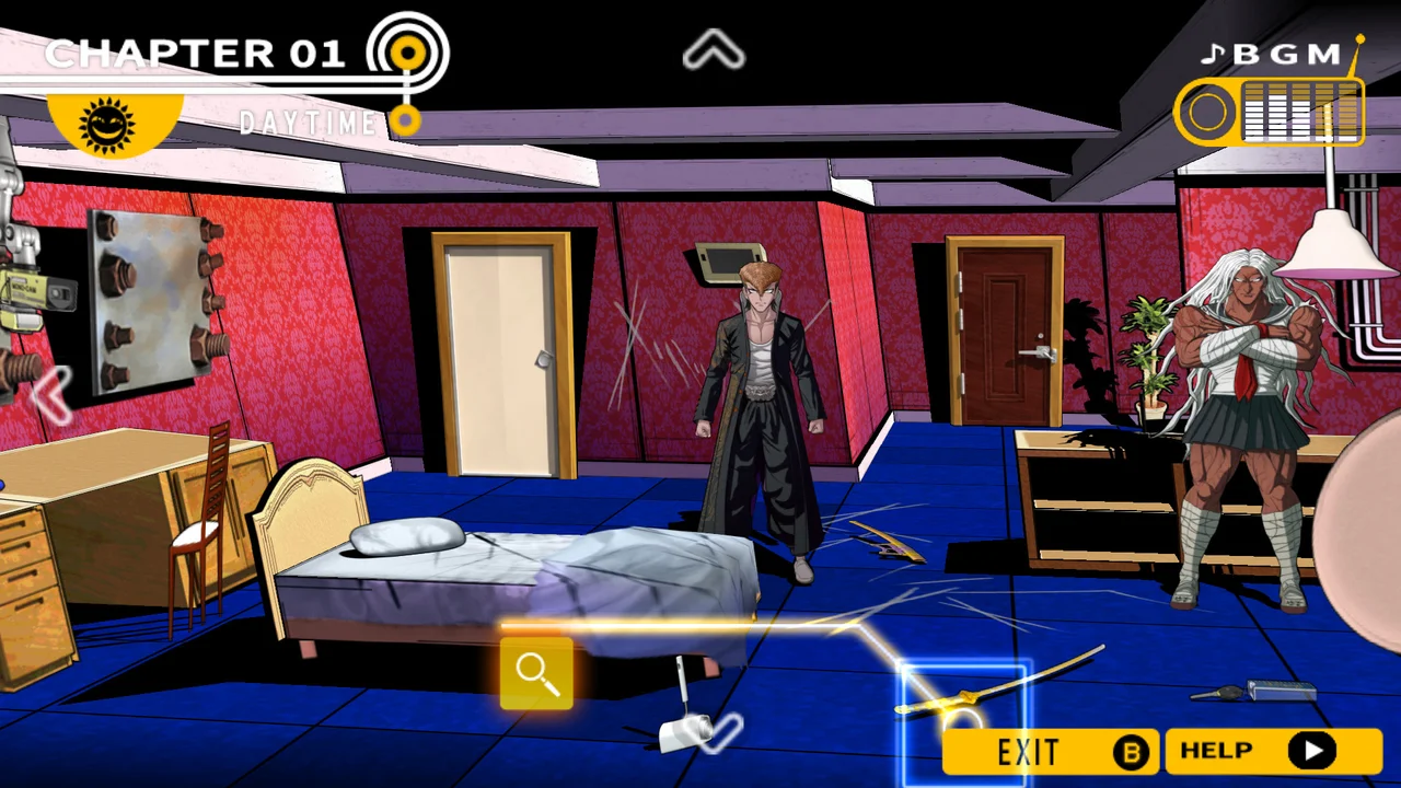 Danganronpa: Trigger Happy Havoc gameplay screenshot 3