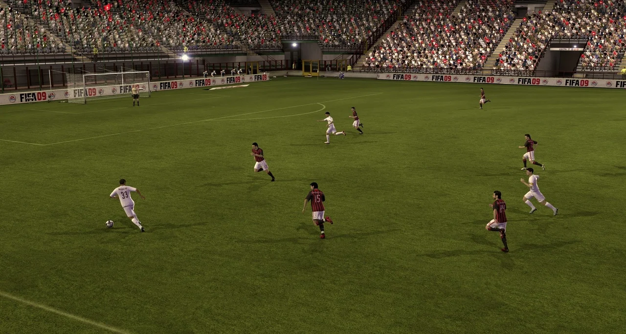 FIFA 09 gameplay screenshot 5