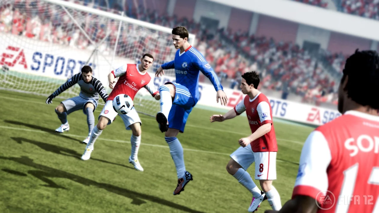 FIFA 12 gameplay screenshot 3
