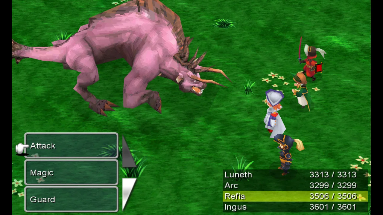 FINAL FANTASY III (3D REMAKE) gameplay screenshot 4