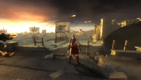 God of War: Chains of Olympus gameplay screenshot 1