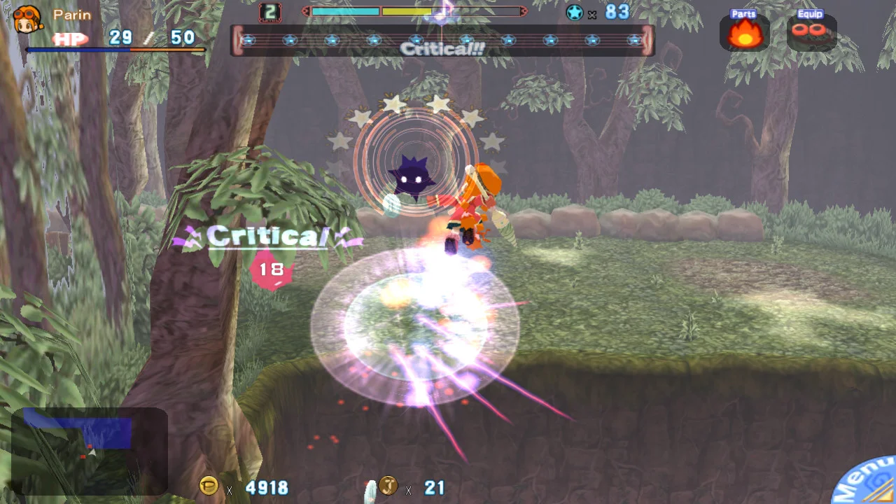 Gurumin: A Monstrous Adventure gameplay screenshot 2