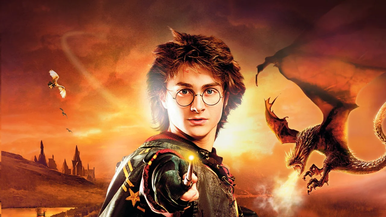 Capa de Harry Potter and the Goblet of Fire