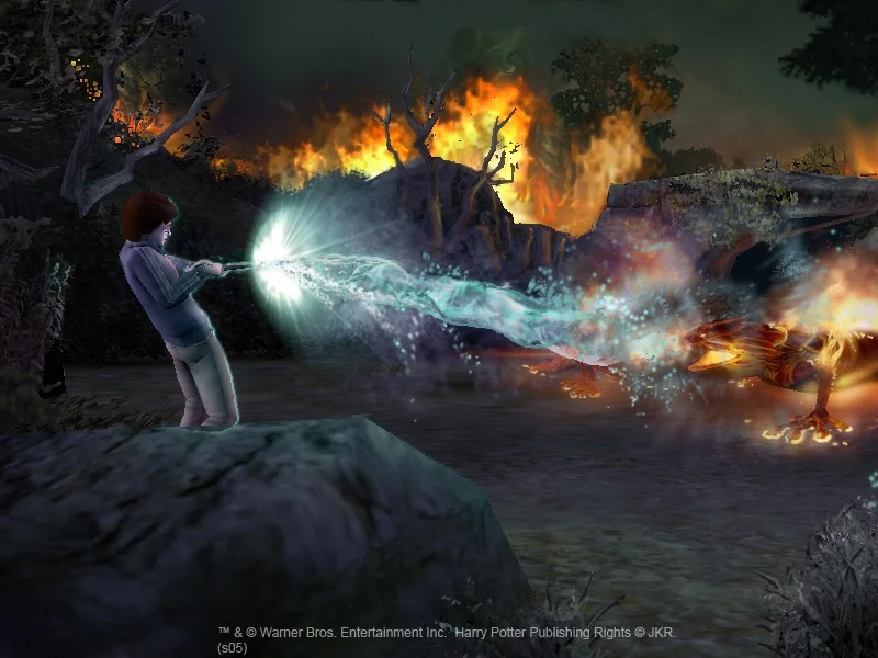 Harry Potter and the Goblet of Fire gameplay screenshot 2