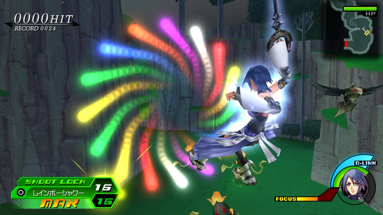 Kingdom Hearts Birth by Sleep gameplay screenshot 2