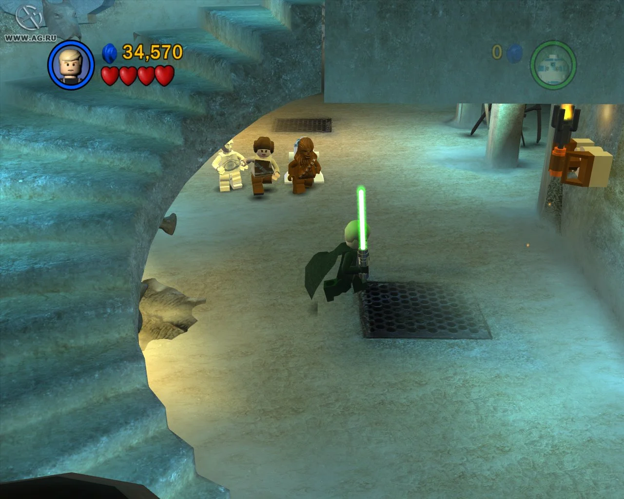 Lego Star Wars II: The Original Trilogy gameplay screenshot 3