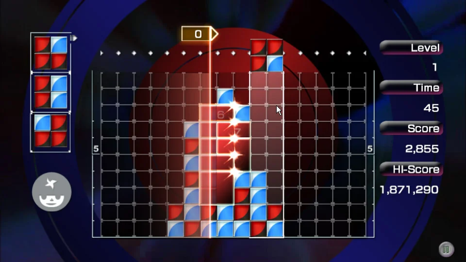 Capa de Lumines
