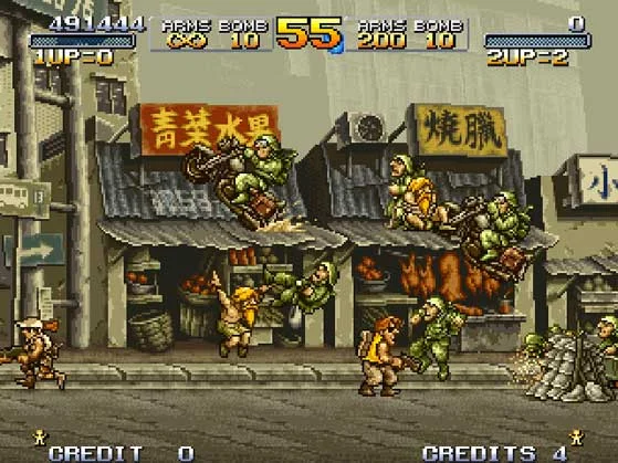 Capa de Metal Slug X