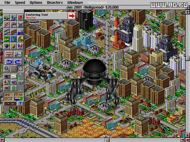 SimCity 2000 gameplay screenshot 1