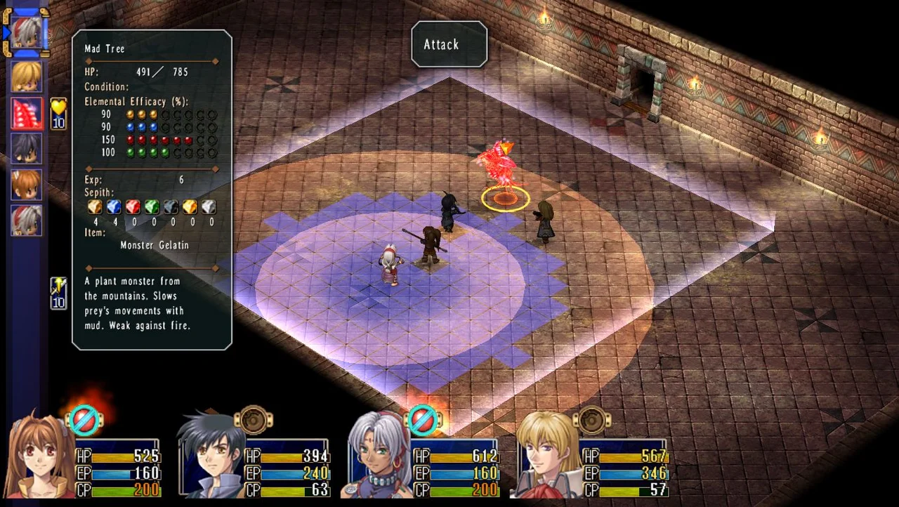 The Legend of Heroes: Trails in the Sky gameplay screenshot 1