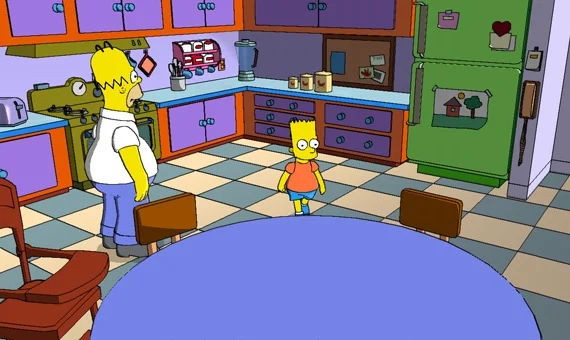 The Simpsons Game gameplay screenshot 4