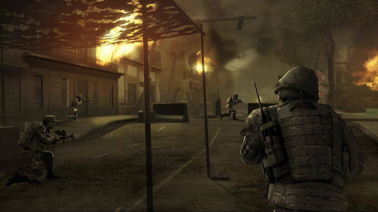 Tom Clancy's Ghost Recon Advanced Warfighter 2 gameplay screenshot 2