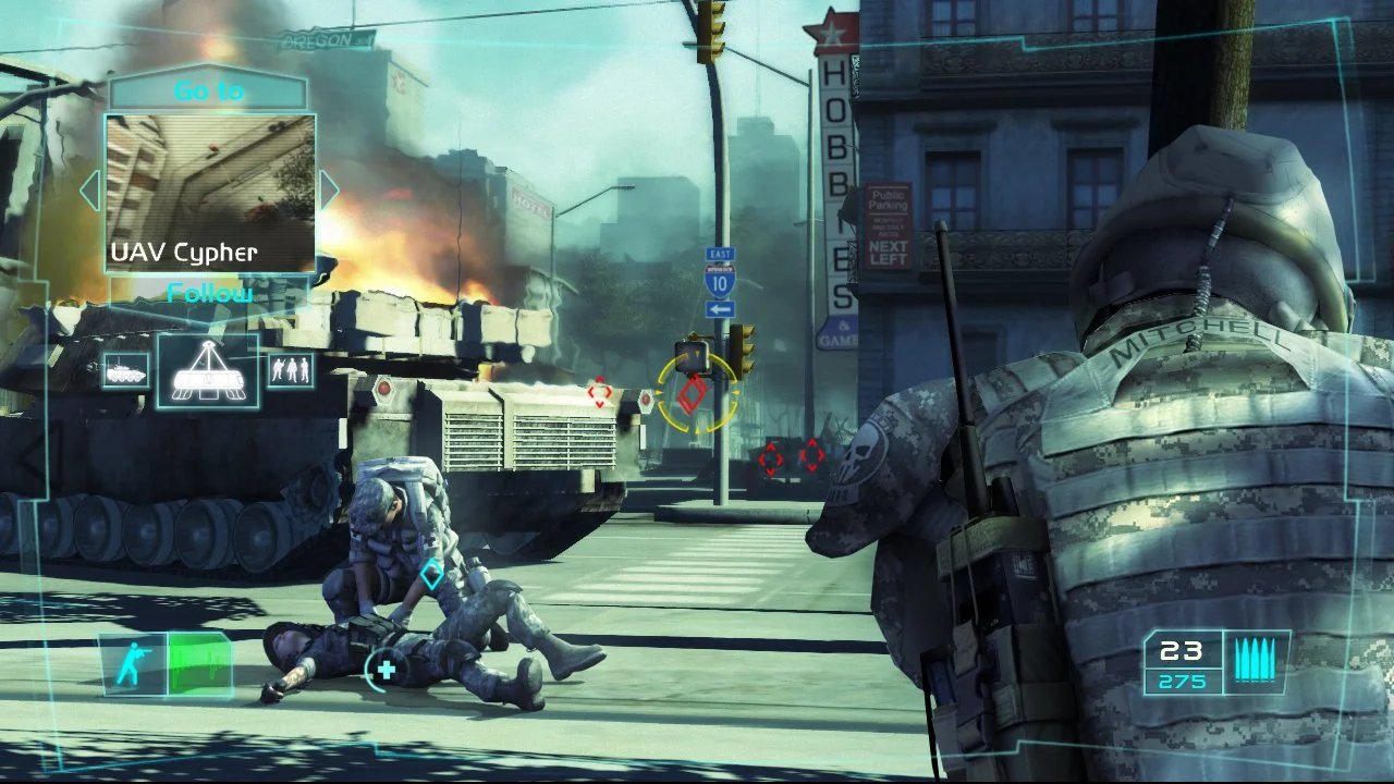 Tom Clancy's Ghost Recon Advanced Warfighter 2 gameplay screenshot 3