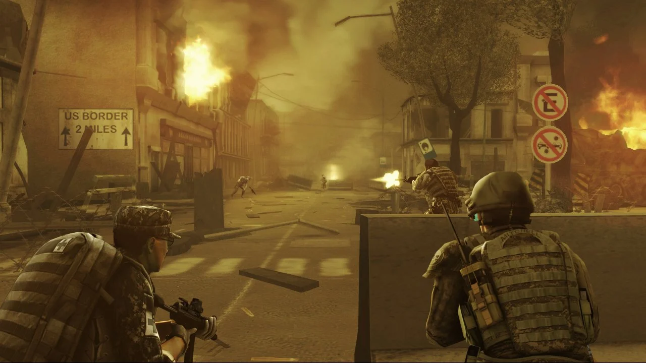 Tom Clancy's Ghost Recon Advanced Warfighter 2 gameplay screenshot 5