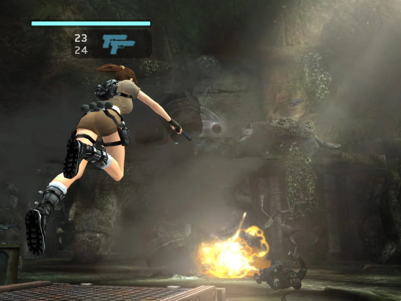 Tomb Raider: Legend gameplay screenshot 3