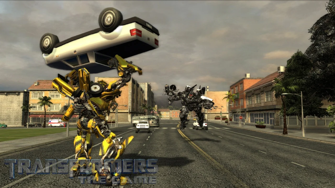 Transformers: The Game gameplay screenshot 4