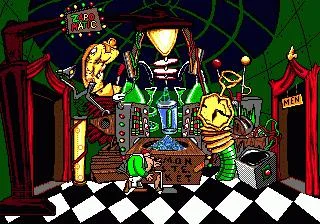 Boogerman: A Pick and Flick Adventure gameplay screenshot 2