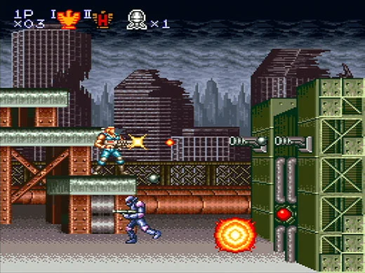 Contra III: The Alien Wars gameplay screenshot 0