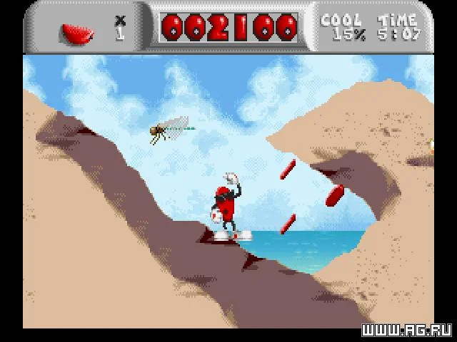 Cool Spot gameplay screenshot 1