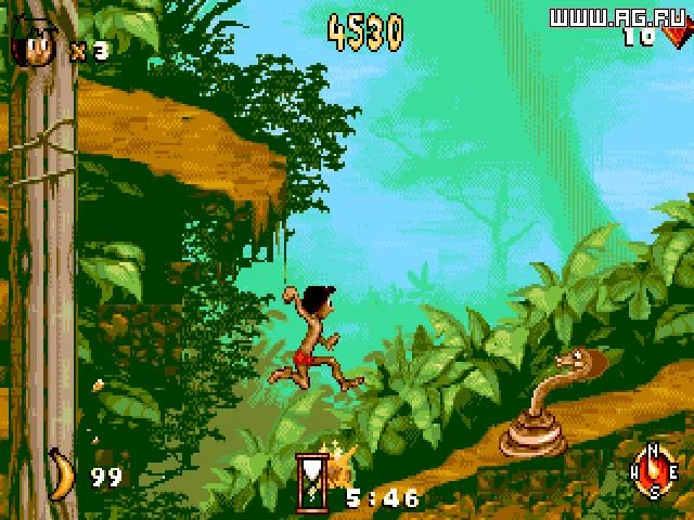 Disney's The Jungle Book gameplay screenshot 1