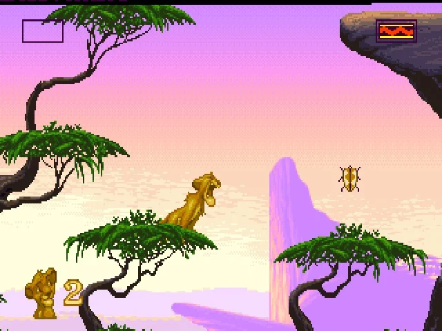 Disney's The Lion King gameplay screenshot 1