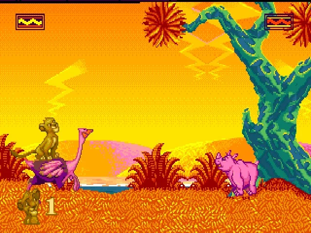 Disney's The Lion King gameplay screenshot 2