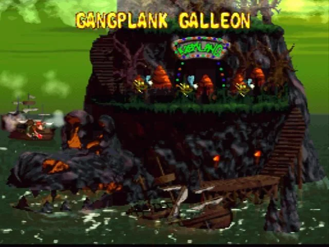 Donkey Kong Country 2 gameplay screenshot 1