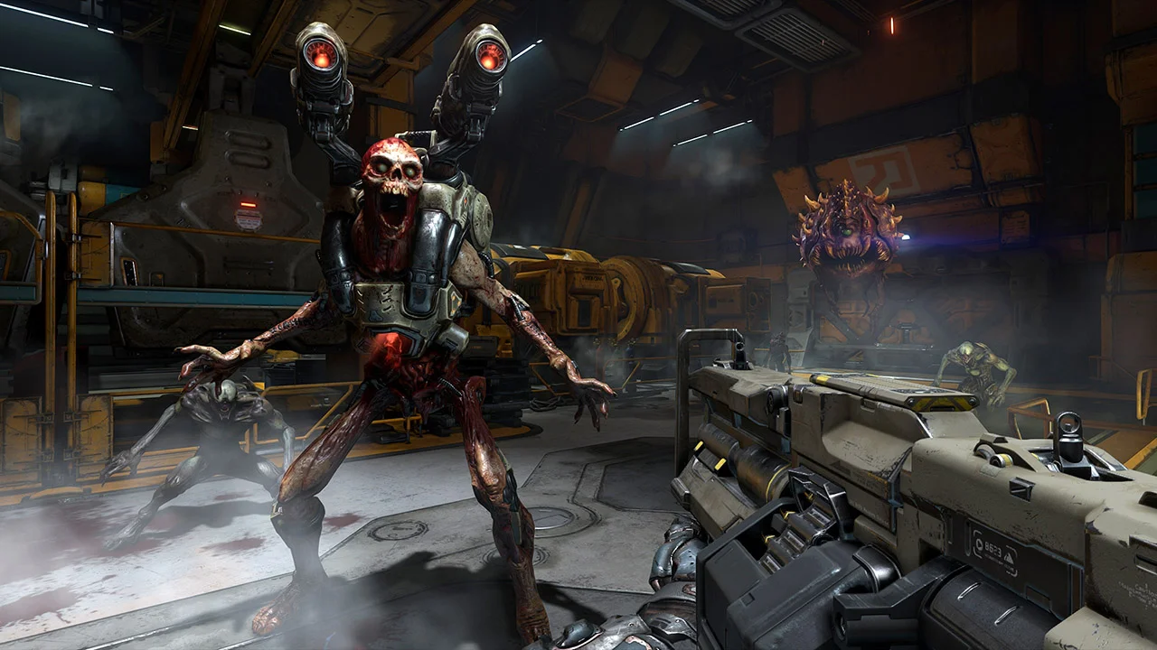 DOOM gameplay screenshot 0