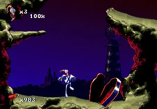 Earthworm Jim 2 gameplay screenshot 5