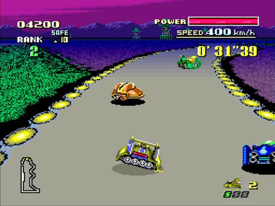 F-Zero gameplay screenshot 1