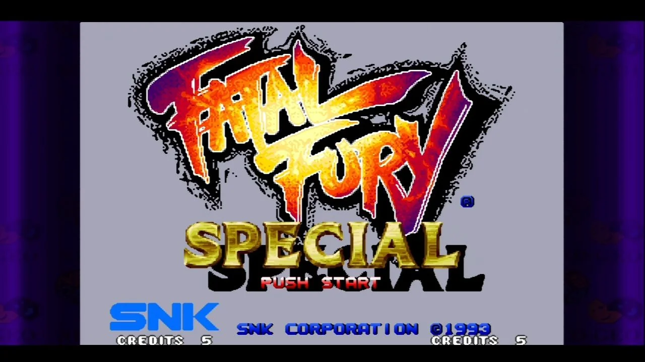 Capa de Fatal Fury Special