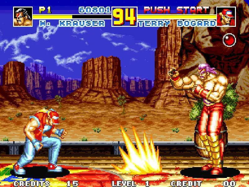 Fatal Fury Special gameplay screenshot 1
