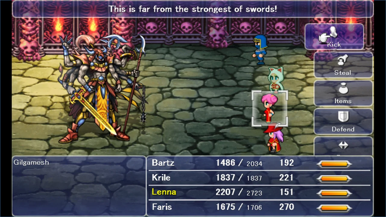 FINAL FANTASY V gameplay screenshot 3