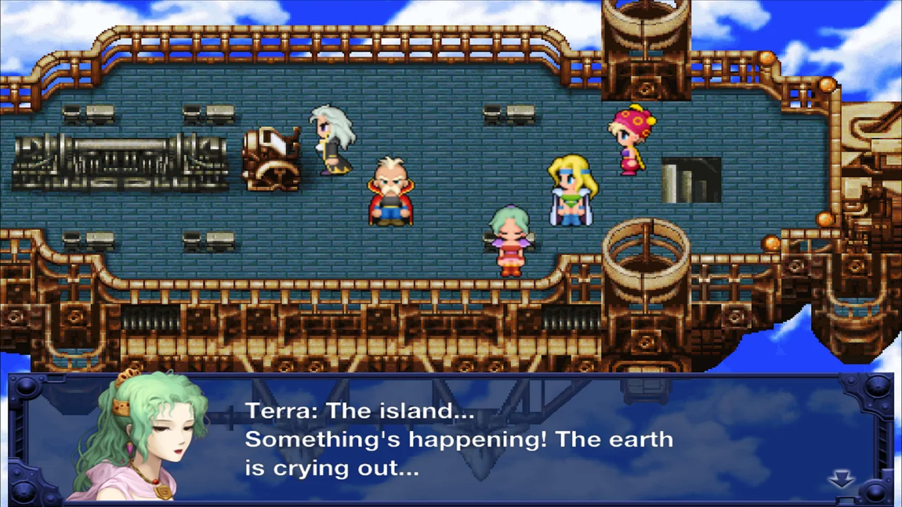 Final Fantasy VI gameplay screenshot 1